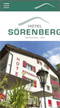 Mobile Screenshot of hotel-soerenberg.ch